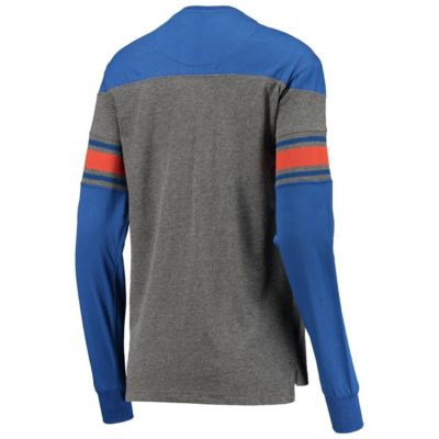 NCAA ed Florida Gators Lizzy Flocking Striped Long Sleeve T-Shirt