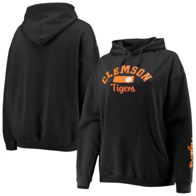 NCAA Clemson Tigers Rock n Roll Super Oversized Pullover Hoodie