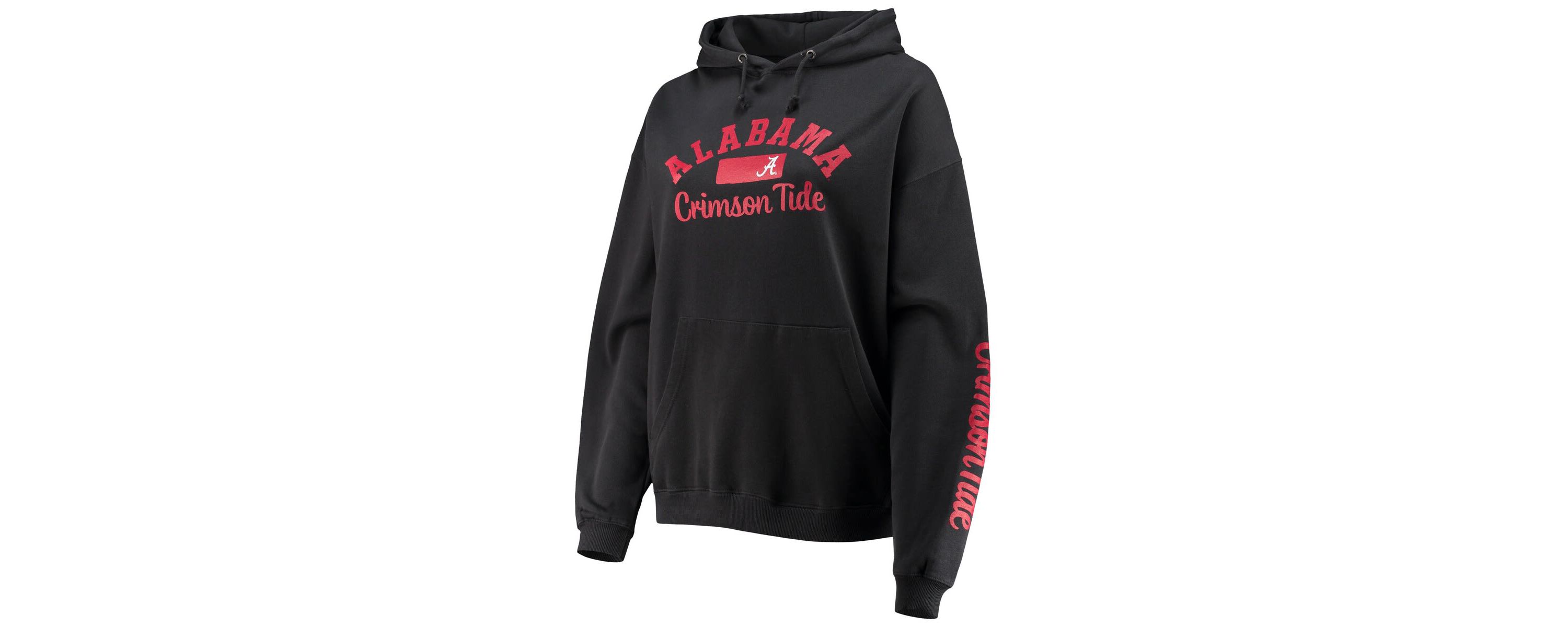 Alabama Crimson Tide NCAA Alabama Tide Rock n Roll Super Oversized Pullover Hoodie