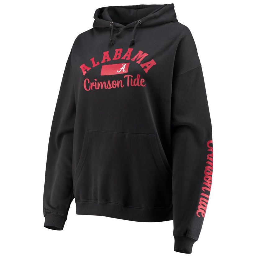 Alabama Crimson Tide NCAA Alabama Tide Rock n Roll Super Oversized Pullover Hoodie