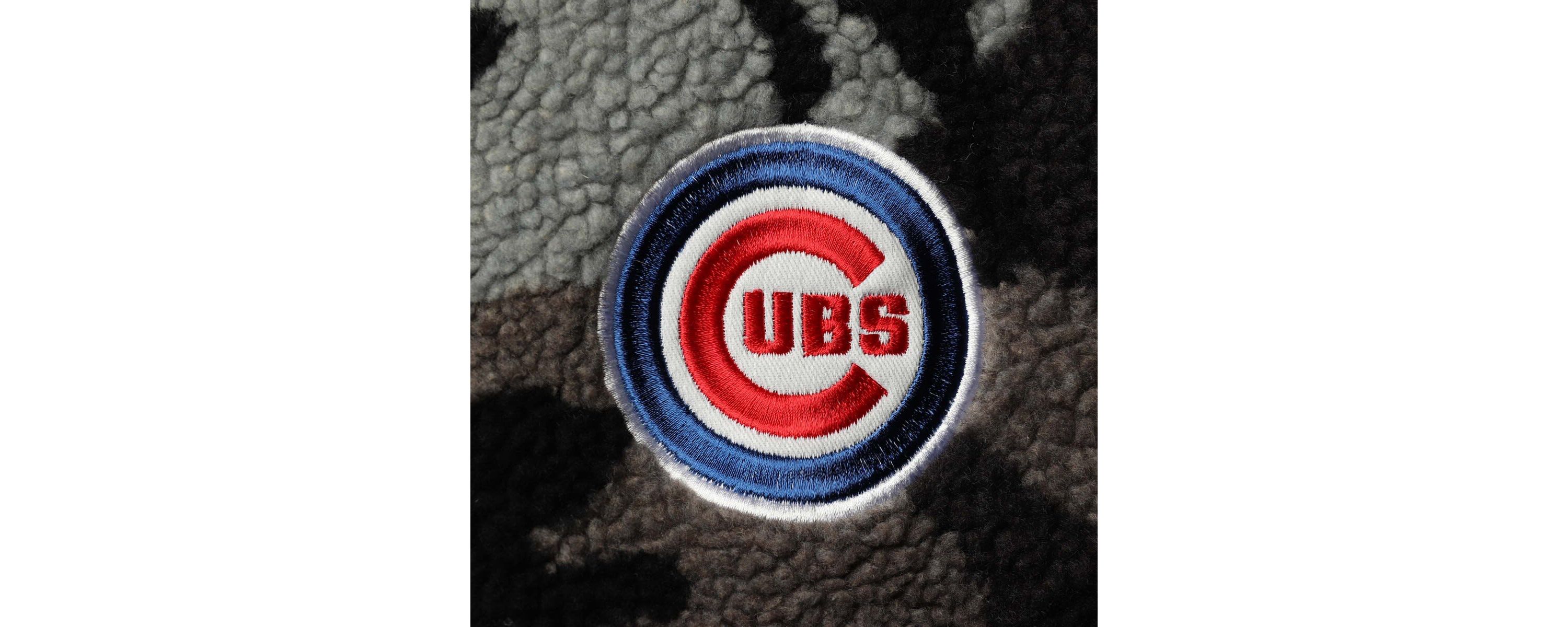MLB Chicago Cubs Sherpa Full-Zip Bomber Jacket