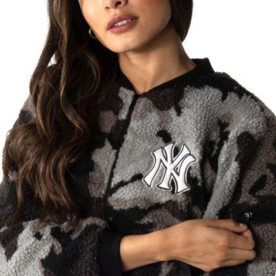 MLB New York Yankees Sherpa Full-Zip Bomber Jacket