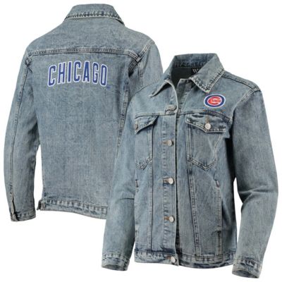 MLB Chicago Cubs Team Patch Button-Up Jacket