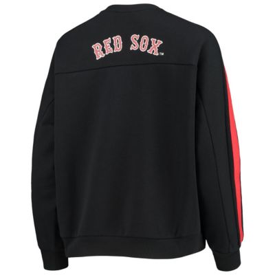 Boston Red Sox MLB Perforated Logo Pullover Sweatshirt