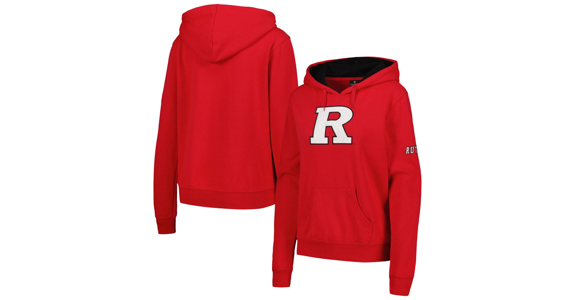 Rutgers Scarlet Knights NCAA Rutgers Knights Team Big Logo Pullover Hoodie