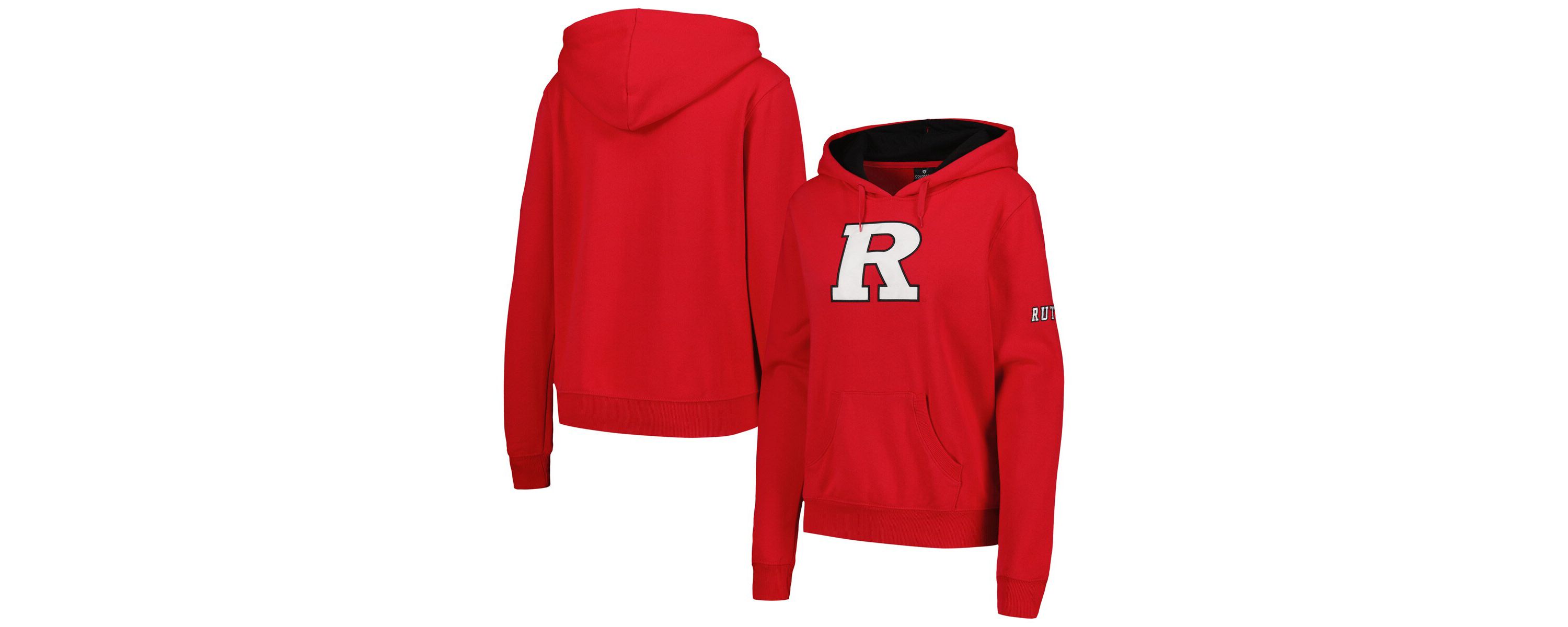 Rutgers Scarlet Knights NCAA Rutgers Knights Team Big Logo Pullover Hoodie