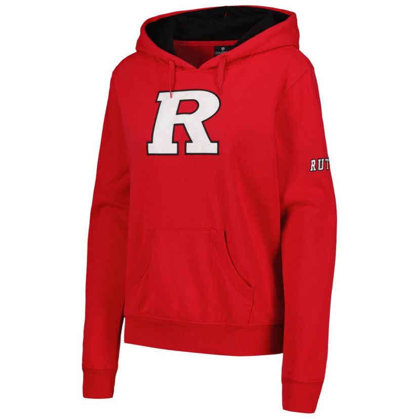 Rutgers Scarlet Knights NCAA Rutgers Knights Team Big Logo Pullover Hoodie
