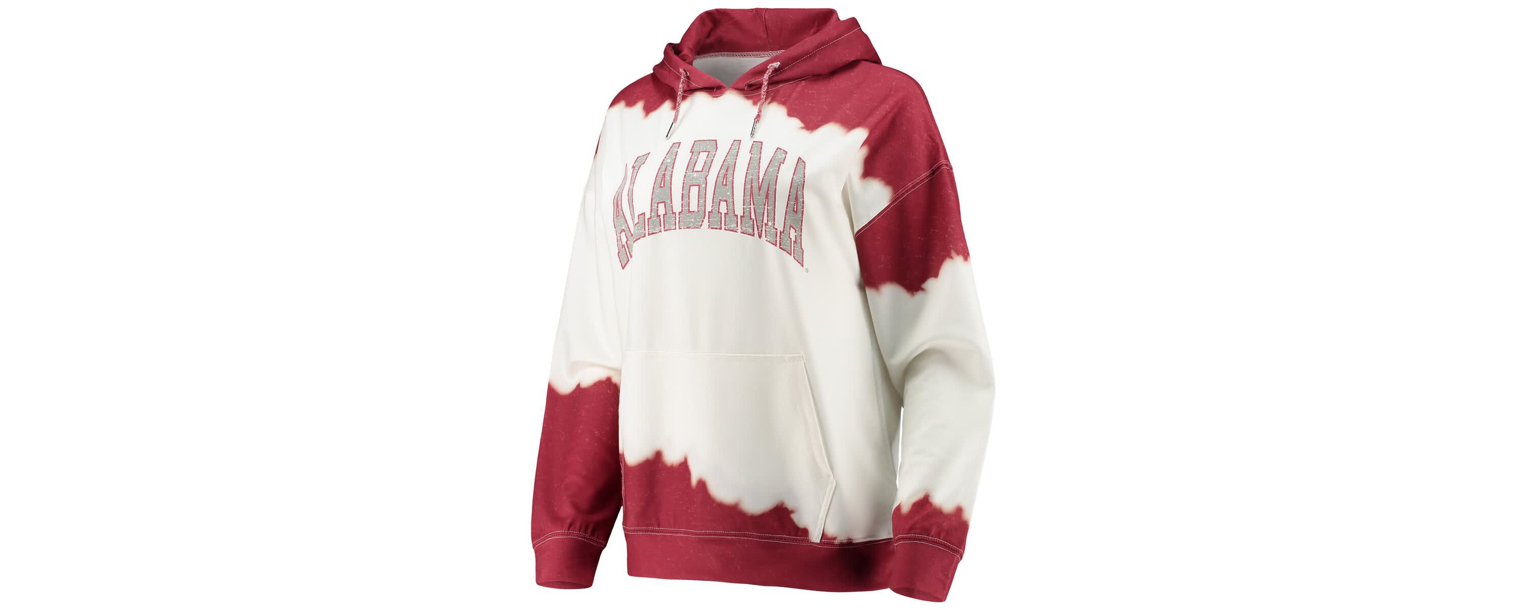 Alabama Crimson Tide NCAA Alabama Tide For the Fun Double Dip-Dyed Pullover Hoodie