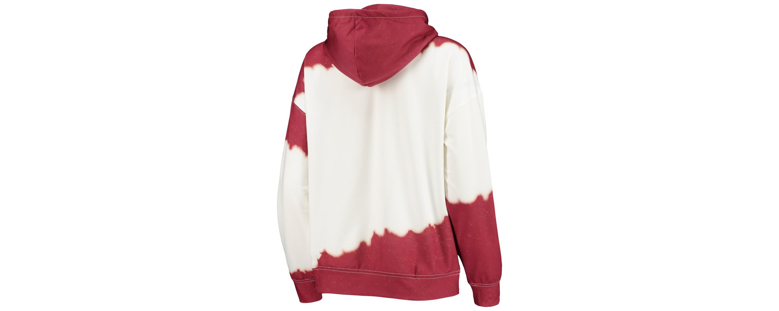 Alabama Crimson Tide NCAA Alabama Tide For the Fun Double Dip-Dyed Pullover Hoodie