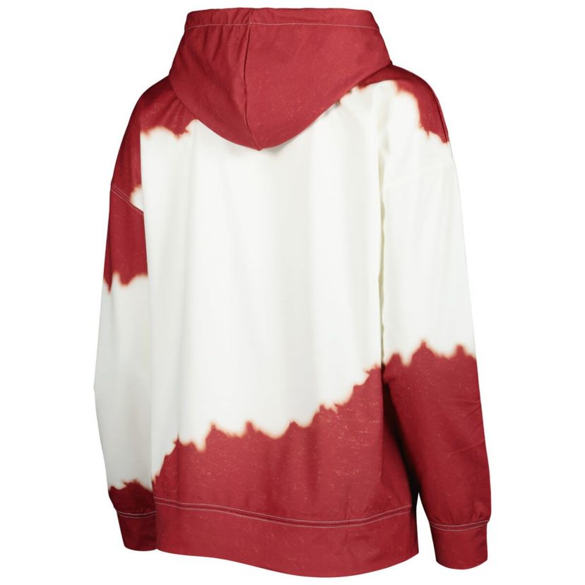NCAA Arkansas Razorbacks For the Fun Double Dip-Dyed Pullover Hoodie