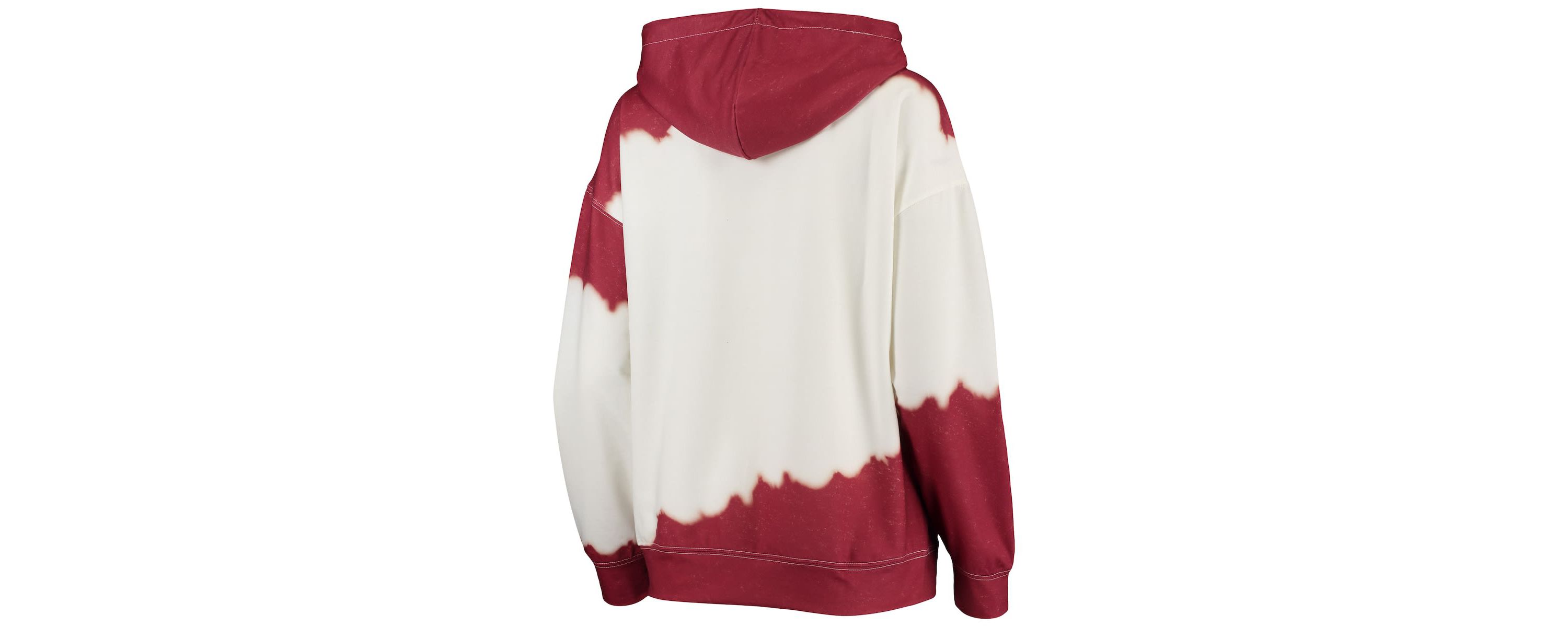 NCAA Indiana Hoosiers For the Fun Double Dip-Dyed Pullover Hoodie