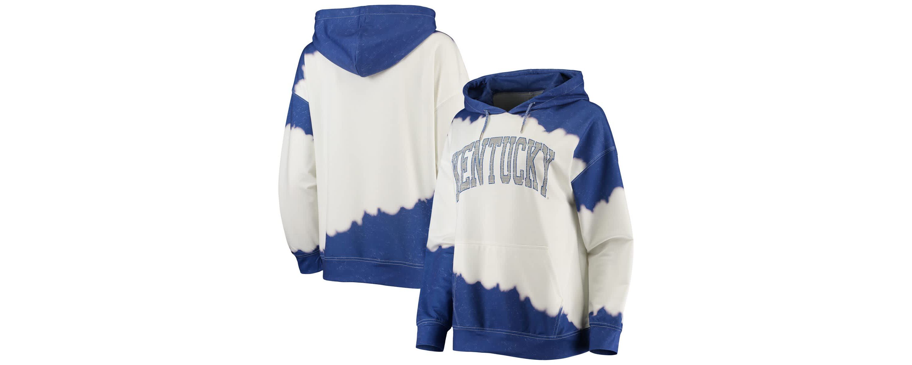 NCAA Kentucky Wildcats For the Fun Double Dip-Dyed Pullover Hoodie