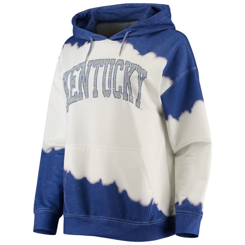 NCAA Kentucky Wildcats For the Fun Double Dip-Dyed Pullover Hoodie
