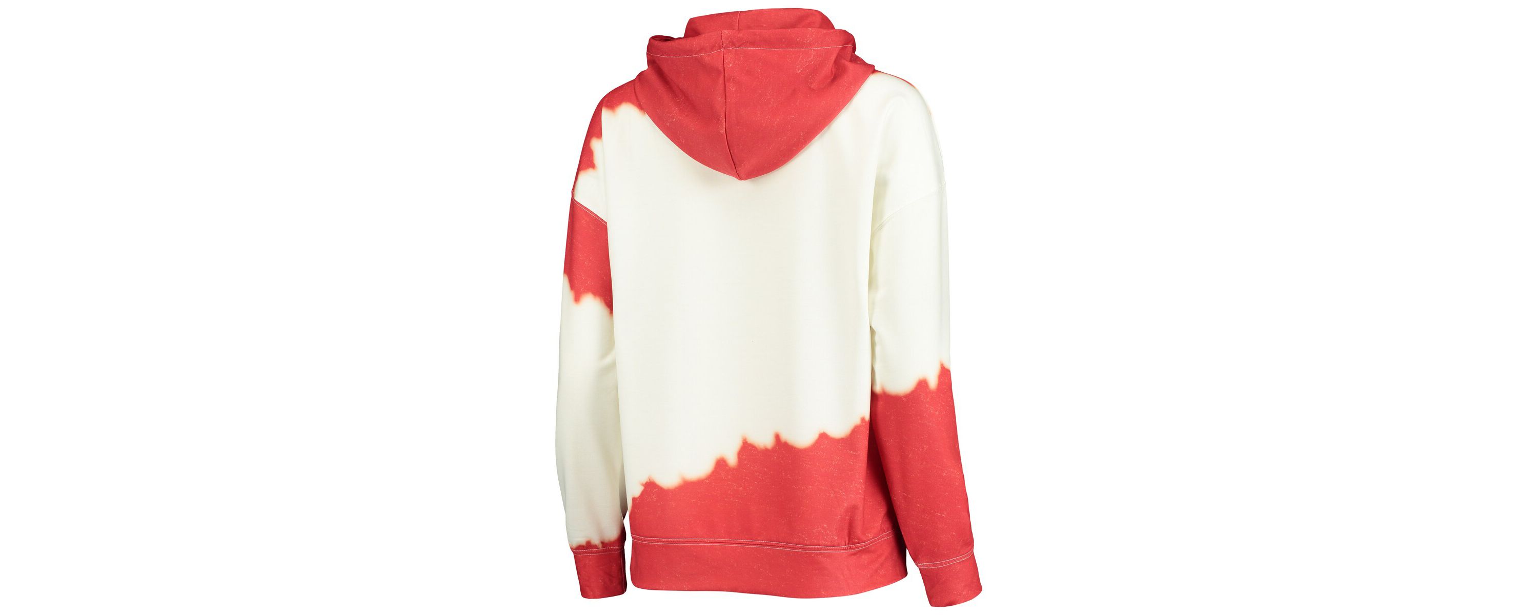 NCAA Nebraska Huskers For the Fun Double Dip-Dyed Pullover Hoodie