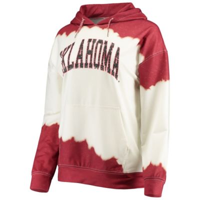 NCAA Oklahoma Sooners For the Fun Double Dip-Dyed Pullover Hoodie