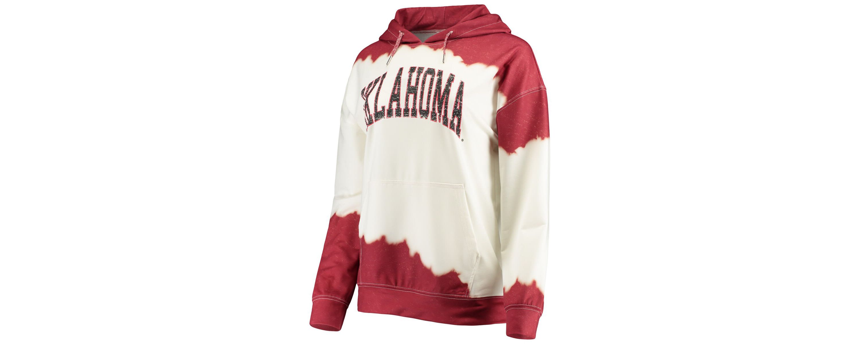 NCAA Oklahoma Sooners For the Fun Double Dip-Dyed Pullover Hoodie