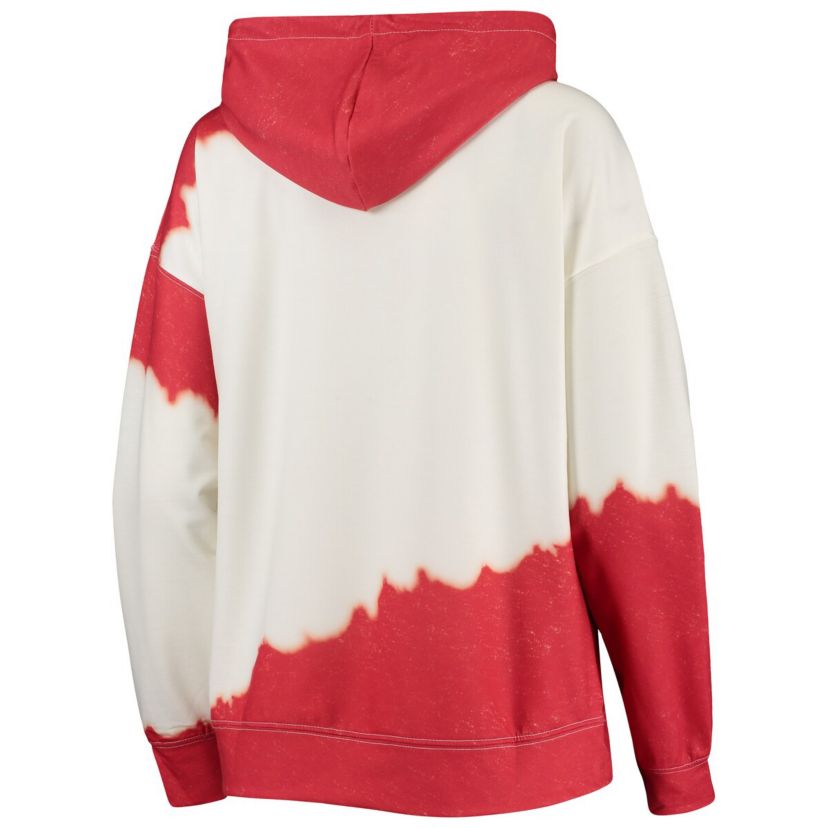 NCAA Wisconsin Badgers For the Fun Double Dip-Dyed Pullover Hoodie
