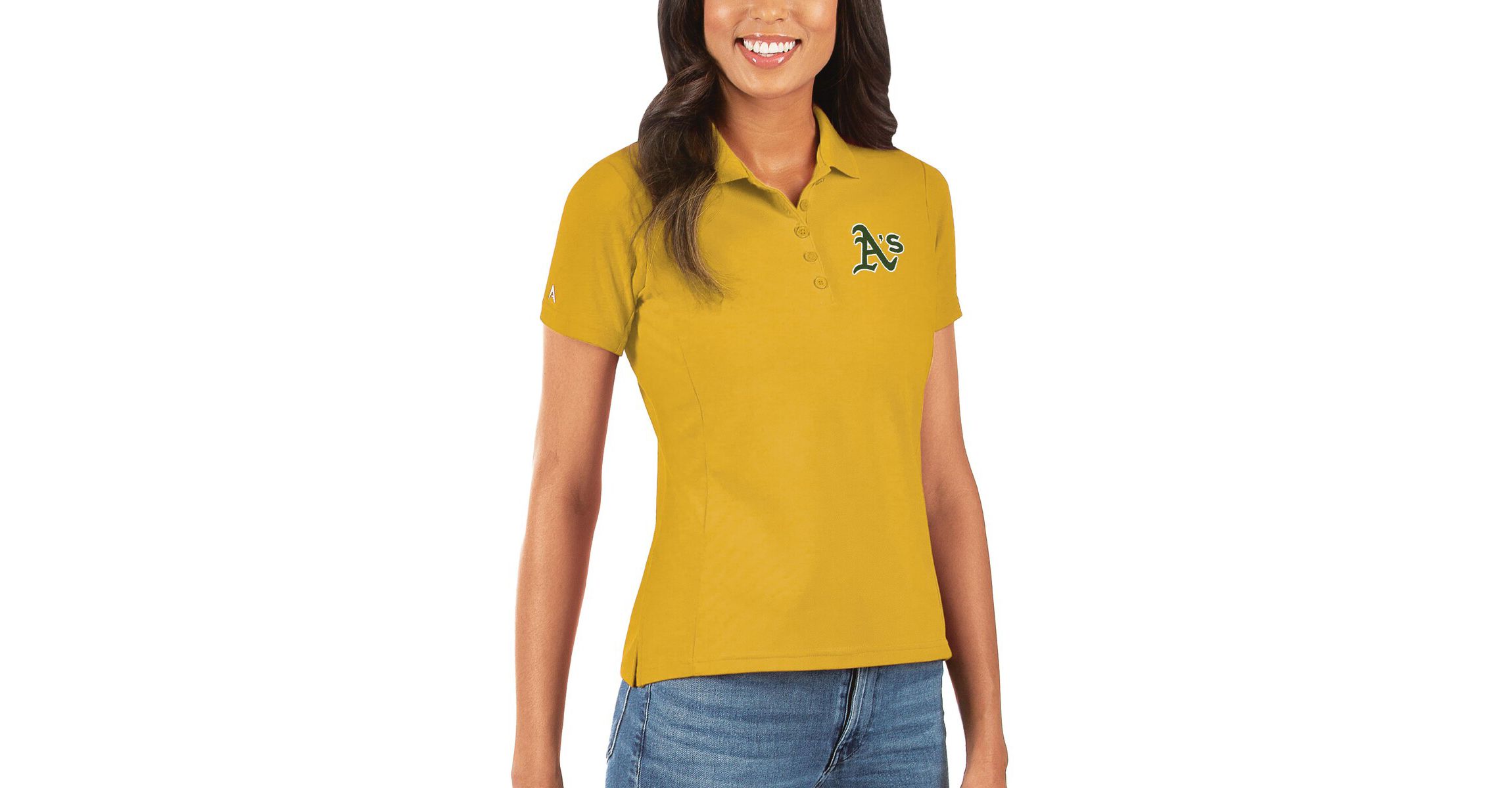 Oakland Athletics MLB Athletics Legacy Pique Polo
