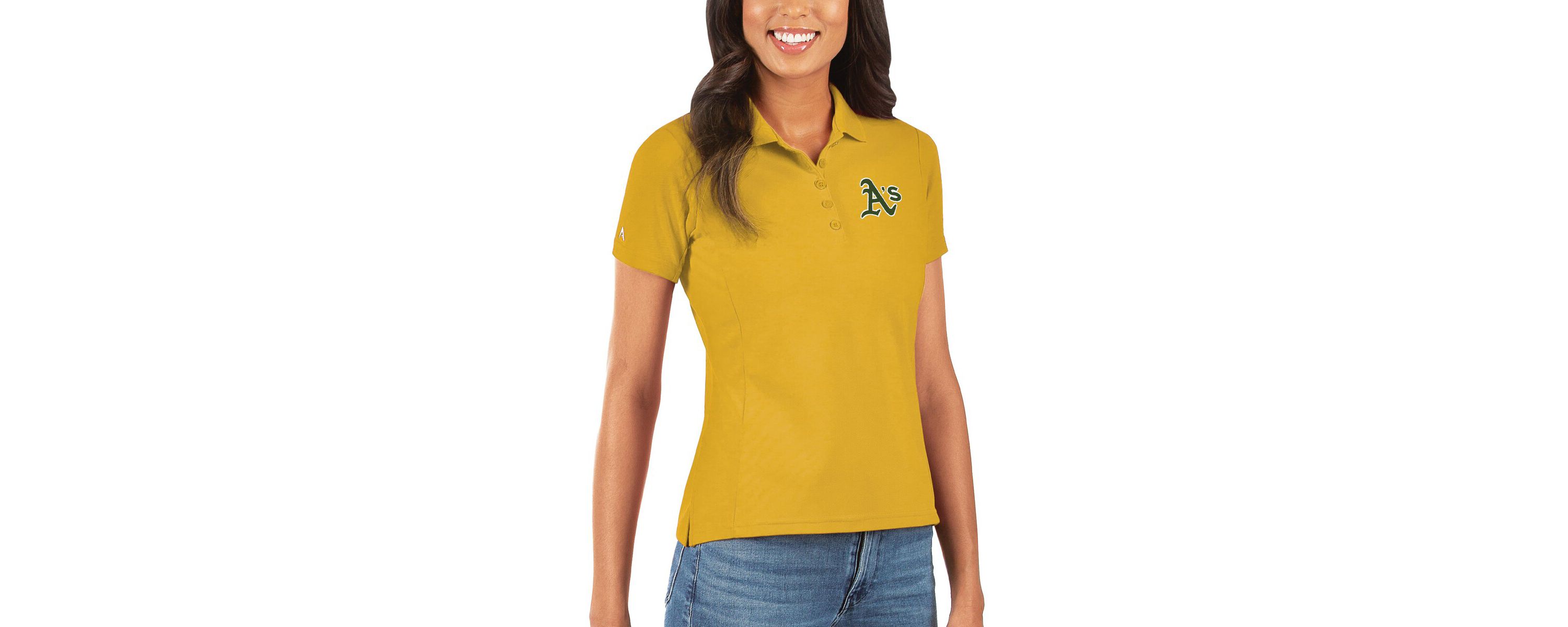 Oakland Athletics MLB Athletics Legacy Pique Polo