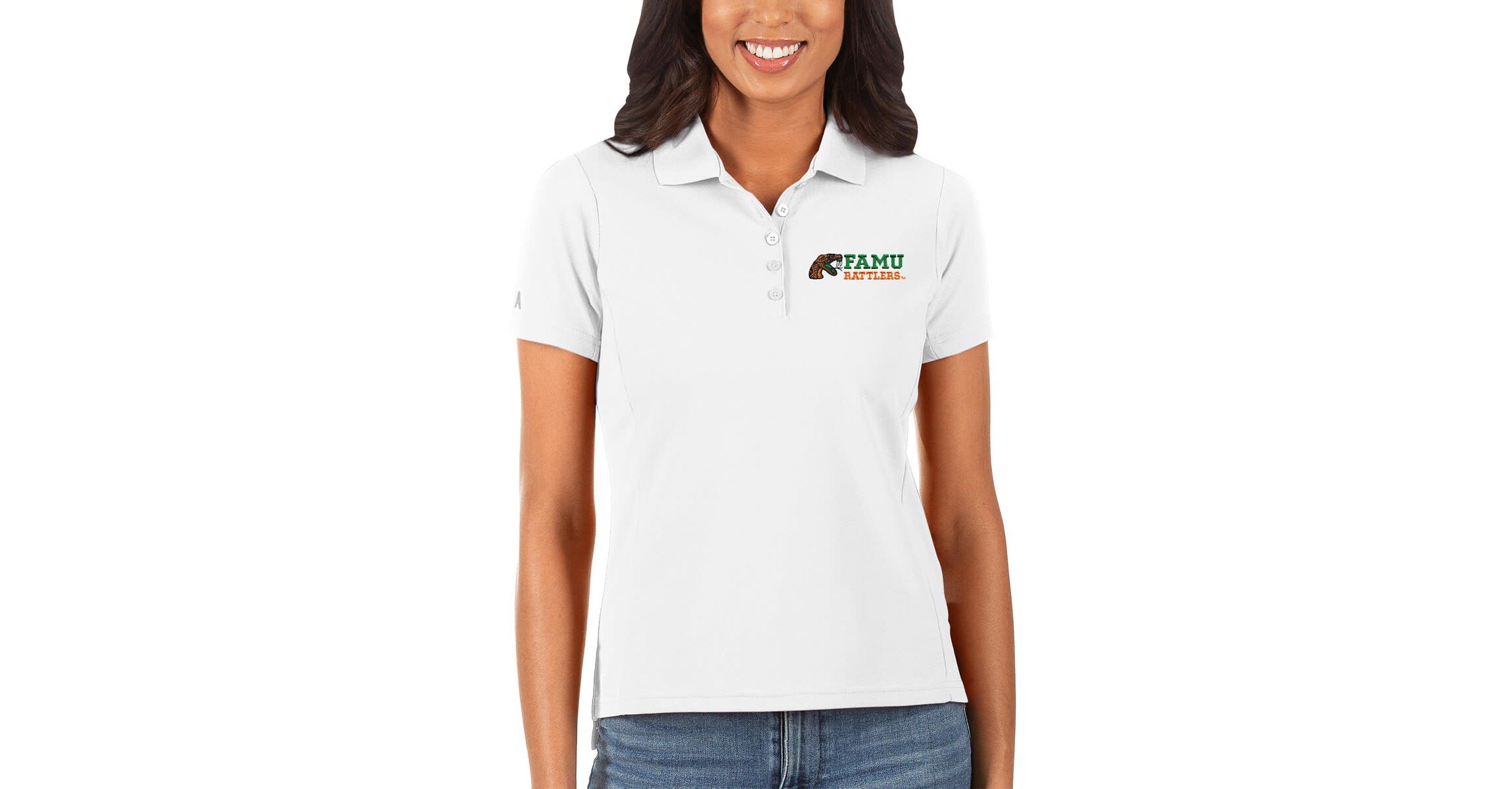 NCAA Florida A&M Rattlers Legacy Pique Polo