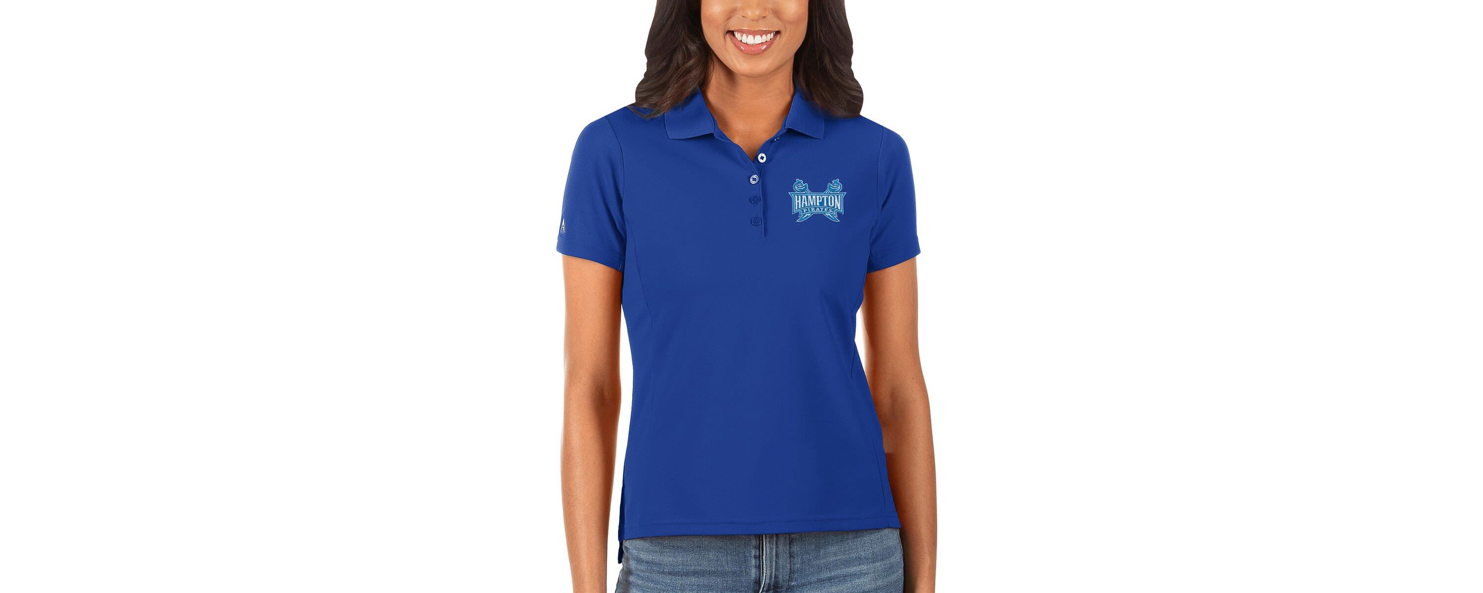 NCAA Hampton Pirates Legacy Pique Polo