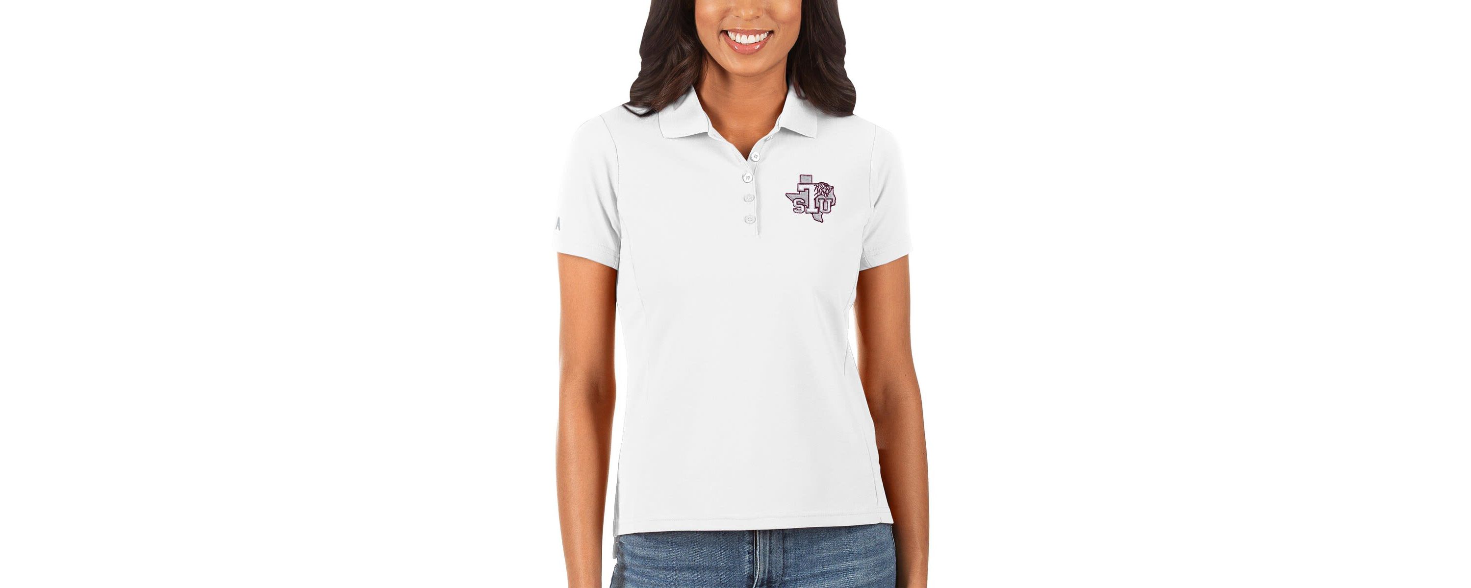 NCAA Texas Southern Tigers Legacy Pique Polo