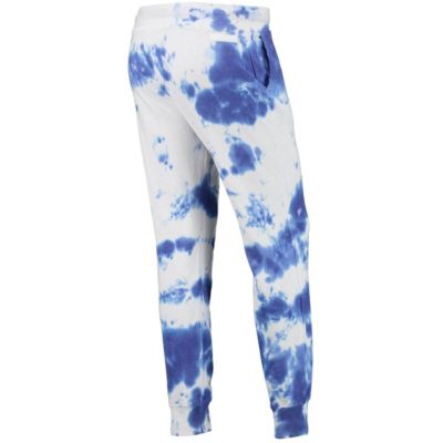 MLB White/Royal New York Mets Melody Tie-Dye Jogger Pants