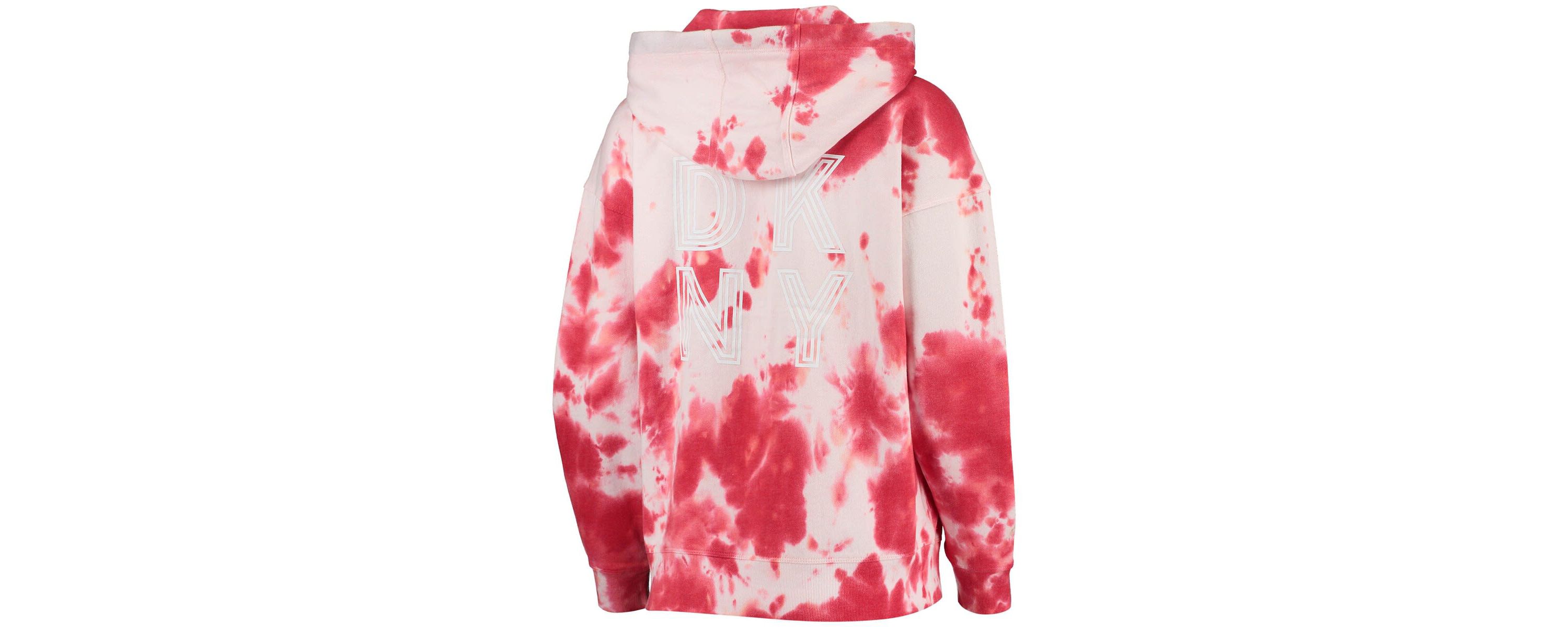 MLB Washington Nationals Dakota Tie-Dye Half-Zip Hoodie