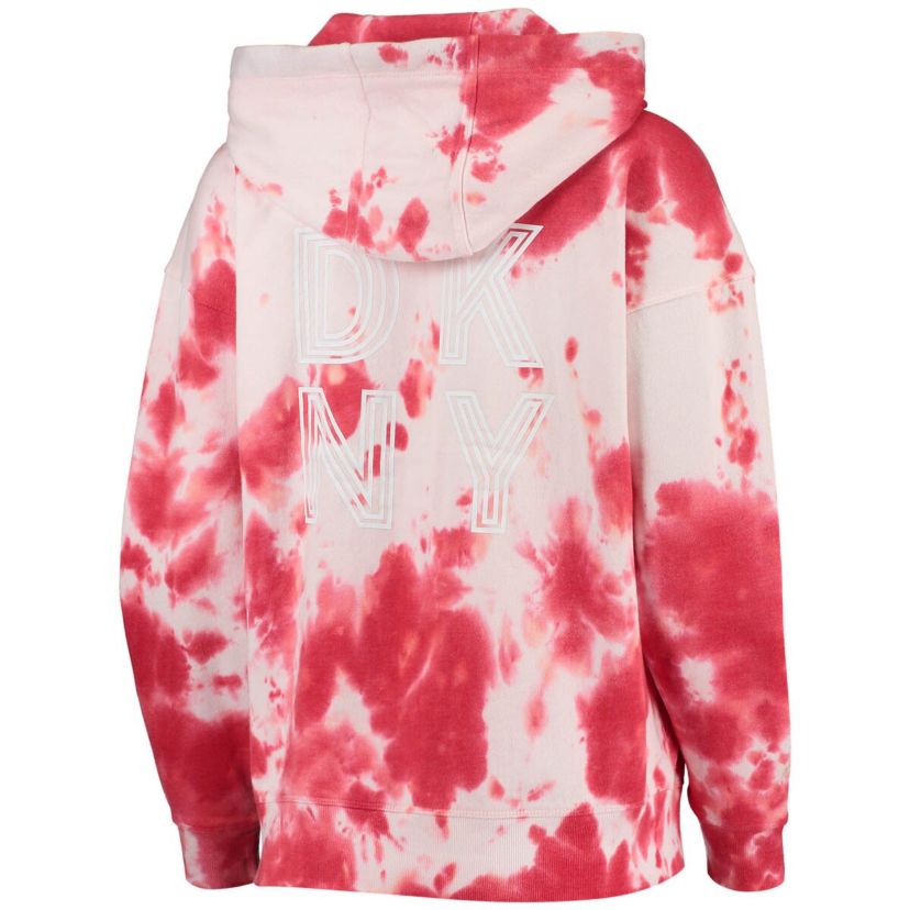MLB Washington Nationals Dakota Tie-Dye Half-Zip Hoodie