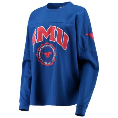 NCAA SMU Mustangs Edith Long Sleeve T-Shirt