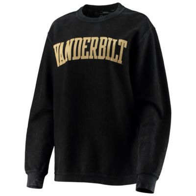 NCAA Vanderbilt Commodores Comfy Cord Vintage Wash Basic Arch Pullover Sweatshirt