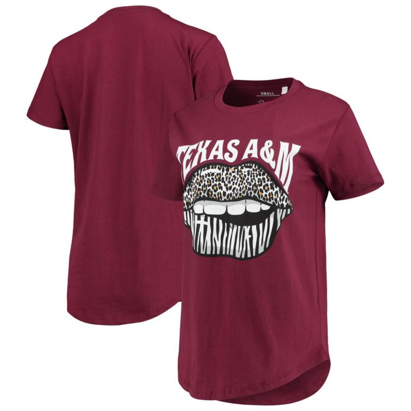 NCAA Texas A&M Aggies Wild Lips Core T-Shirt