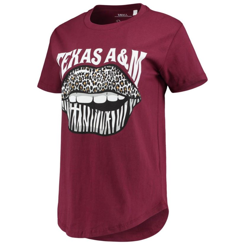 NCAA Texas A&M Aggies Wild Lips Core T-Shirt