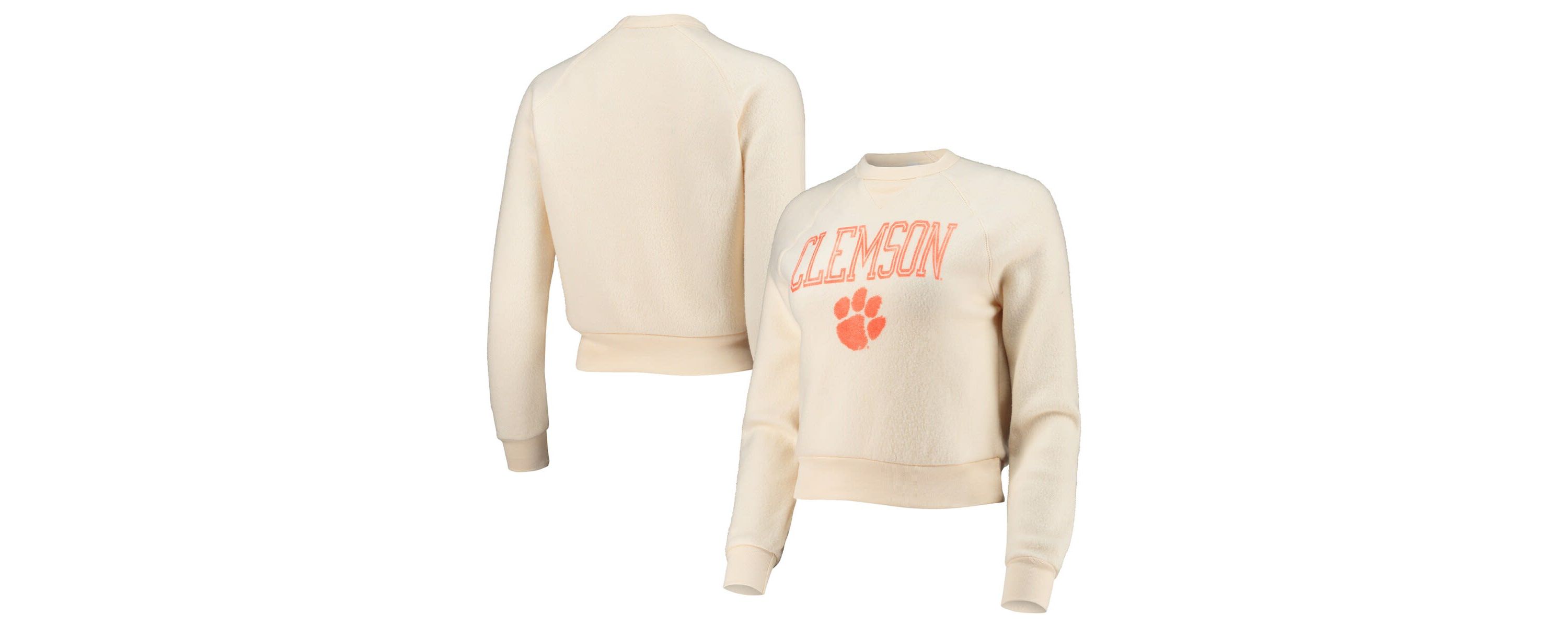 NCAA Clemson Tigers Eco-Teddy Baby Champ Tri-Blend Sweatshirt