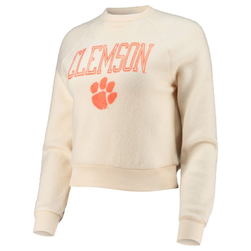 NCAA Clemson Tigers Eco-Teddy Baby Champ Tri-Blend Sweatshirt