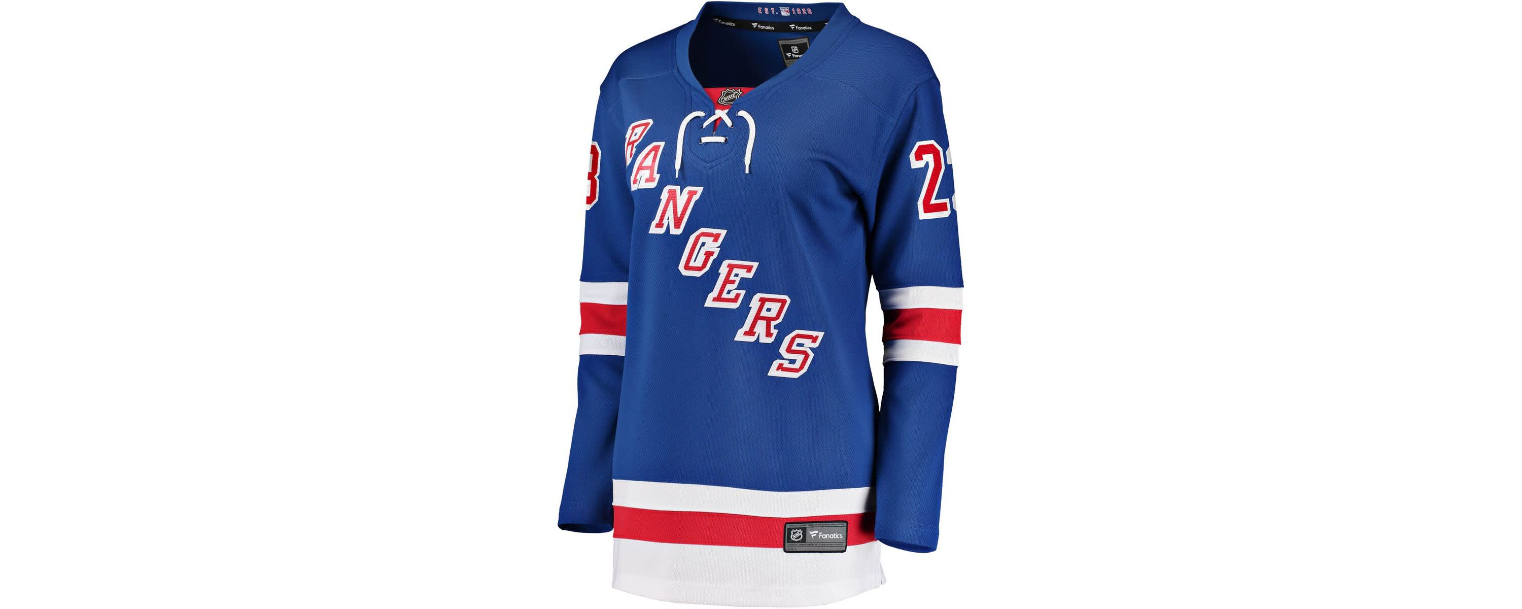 NHL Fanatics Adam Fox New York Rangers Home Breakaway Jersey