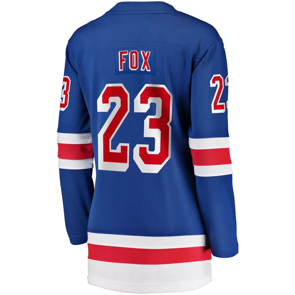 NHL Fanatics Adam Fox New York Rangers Home Breakaway Jersey