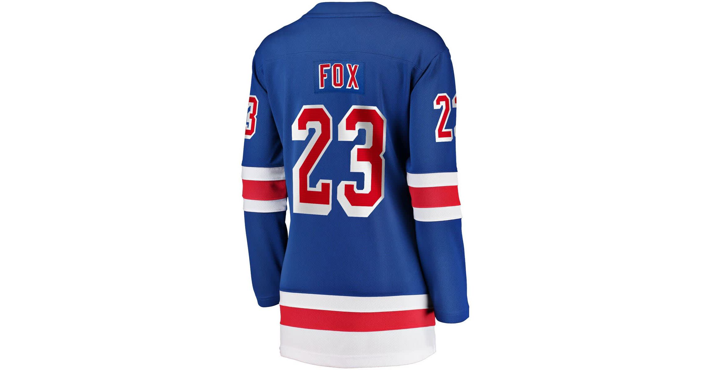 NHL Fanatics Adam Fox New York Rangers Home Breakaway Jersey