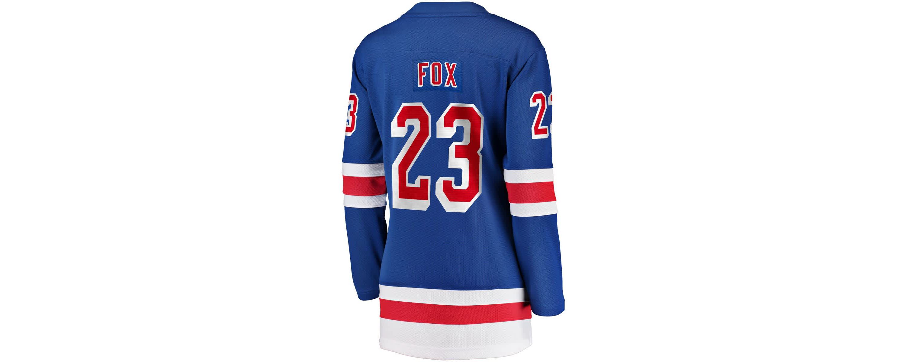 NHL Fanatics Adam Fox New York Rangers Home Breakaway Jersey