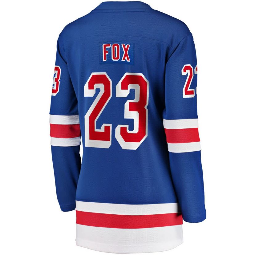 NHL Fanatics Adam Fox New York Rangers Home Breakaway Jersey