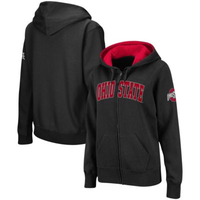 NCAA Ohio State Buckeyes Arched Name Full-Zip Hoodie