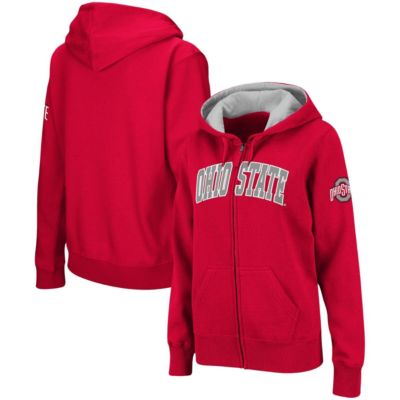 NCAA Ohio State Buckeyes Arched Name Full-Zip Hoodie