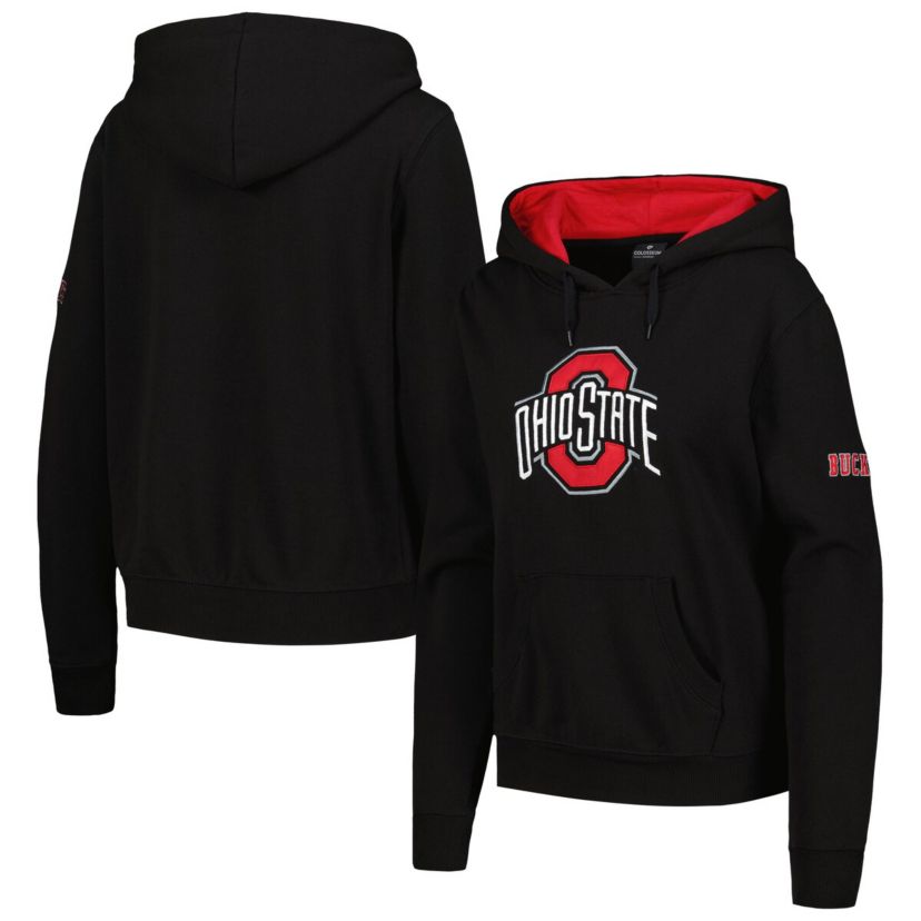NCAA Ohio State Buckeyes Big Logo Pullover Hoodie