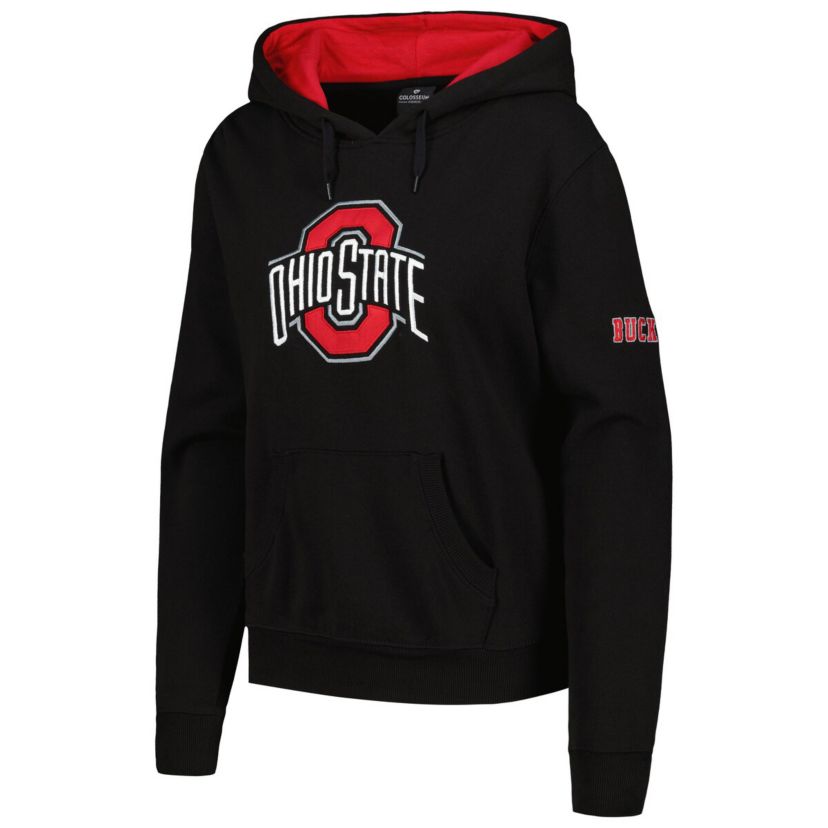 NCAA Ohio State Buckeyes Big Logo Pullover Hoodie