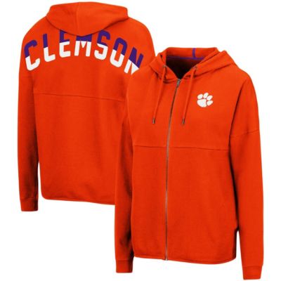 NCAA Clemson Tigers 2-Hit Full-Zip Hoodie