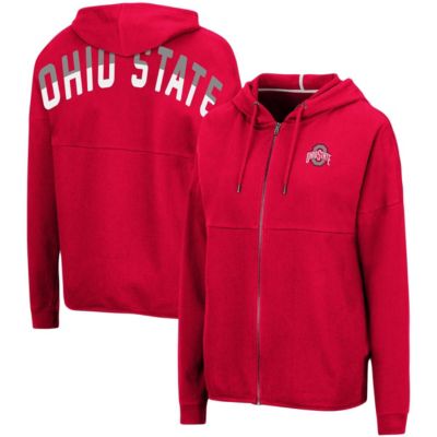 NCAA Ohio State Buckeyes Two-Hit Full-Zip Hoodie