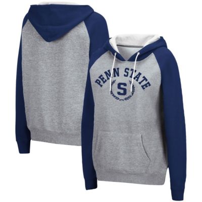 NCAA ed Penn State Nittany Lions Contrast Raglan Pullover Hoodie