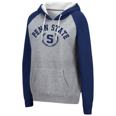 NCAA ed Penn State Nittany Lions Contrast Raglan Pullover Hoodie