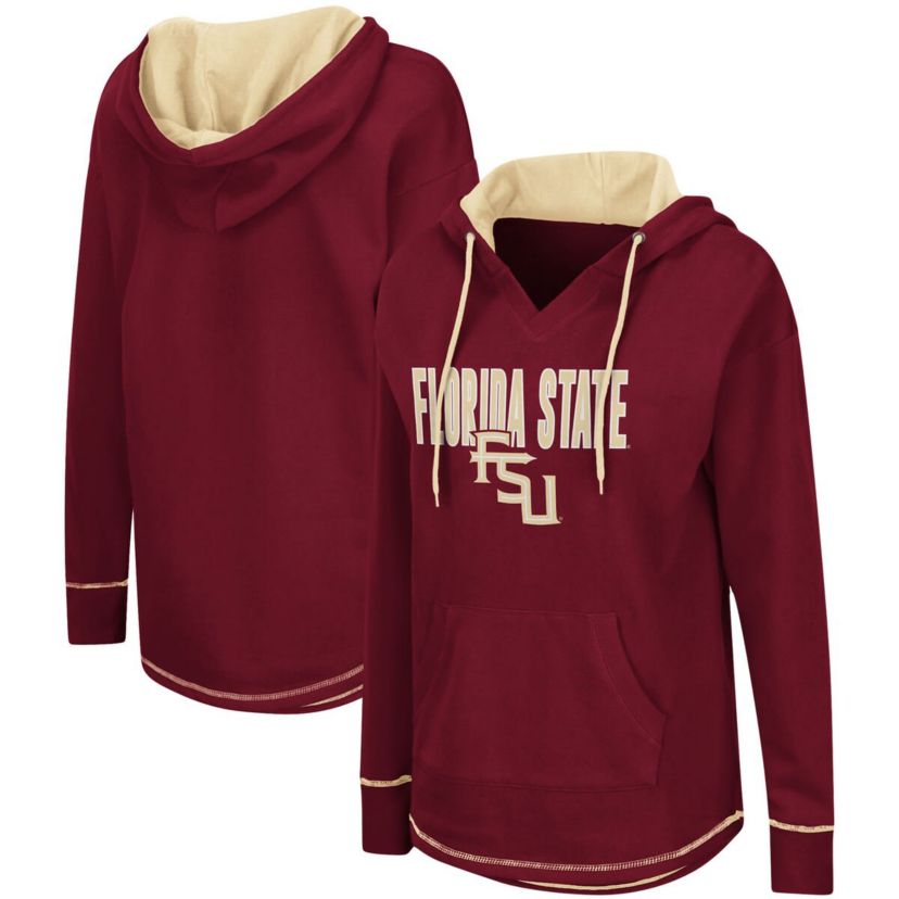 NCAA Florida State Seminoles Tunic Pullover Hoodie