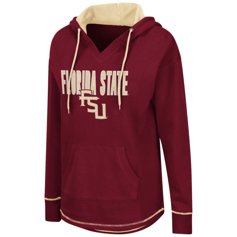 NCAA Florida State Seminoles Tunic Pullover Hoodie